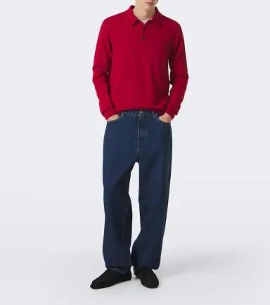 Sunspel Cashmere polo sweater | Thumbnail 2 Sunspel Cashmere polo sweater | Thumbnail 2