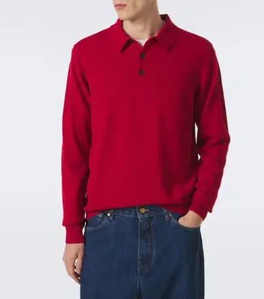 Sunspel Cashmere polo sweater | Thumbnail 3 Sunspel Cashmere polo sweater | Thumbnail 3