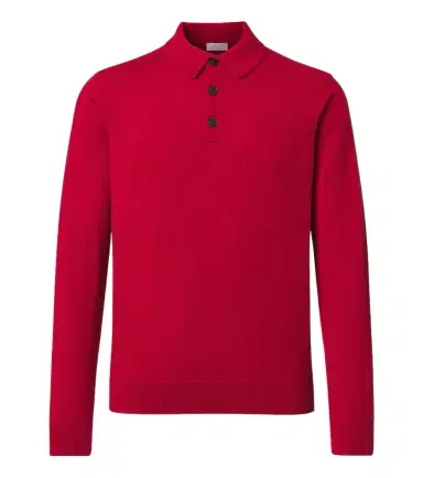 Sunspel Cashmere polo sweater | Thumbnail 1 Sunspel Cashmere polo sweater | Thumbnail 1