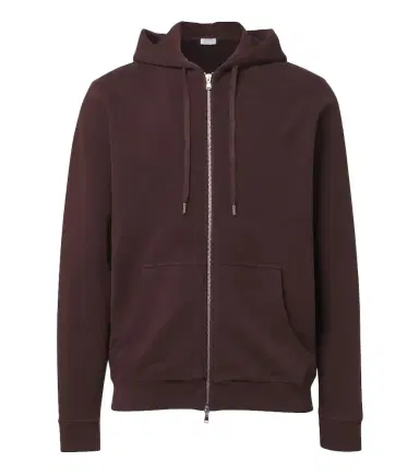 Sunspel Loopback cotton hoodie | Thumbnail 1 Sunspel Loopback cotton hoodie | Thumbnail 1