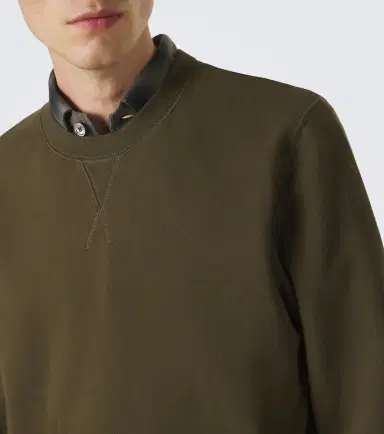 Sunspel Loopback cotton sweatshirt | Thumbnail 5 Sunspel Loopback cotton sweatshirt | Thumbnail 5