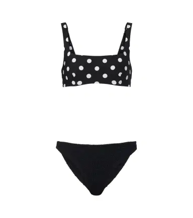 Hunza G Colette polka-dot bikini | Thumbnail 1 Hunza G Colette polka-dot bikini | Thumbnail 1