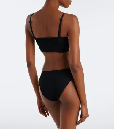 Hunza G Delphine polka-dot reversible bikini | Thumbnail 3 Hunza G Delphine polka-dot reversible bikini | Thumbnail 3