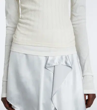 Acne Studios Layered jersey top | Thumbnail 6 Acne Studios Layered jersey top | Thumbnail 6
