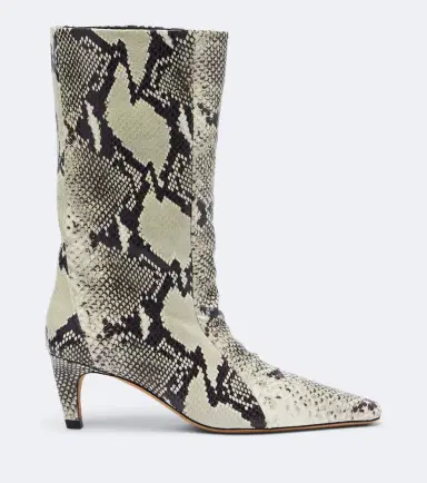 JUDE Cave snake-effect leather ankle boots | Thumbnail 2 JUDE Cave snake-effect leather ankle boots | Thumbnail 2
