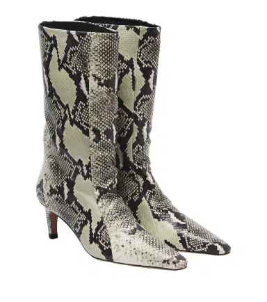 JUDE Cave snake-effect leather ankle boots | Thumbnail 1 JUDE Cave snake-effect leather ankle boots | Thumbnail 1