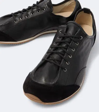 Lemaire Gummy Grips suede-trimmed leather sneakers | Thumbnail 4 Lemaire Gummy Grips suede-trimmed leather sneakers | Thumbnail 4