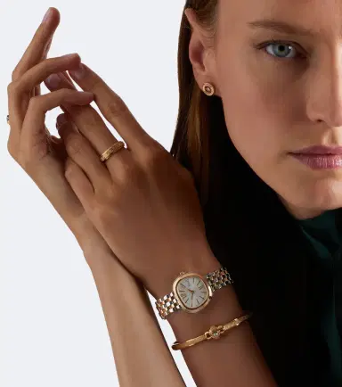 Piaget Sixtie 18kt rose gold and stainless steel watch | Thumbnail 2 Piaget Sixtie 18kt rose gold and stainless steel watch | Thumbnail 2