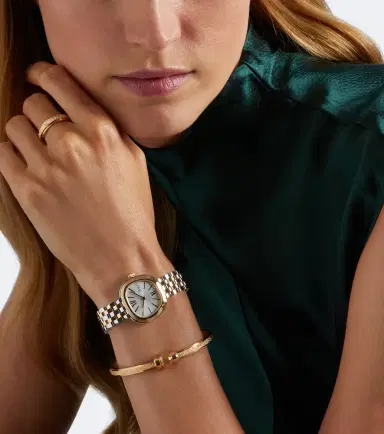 Piaget Sixtie 18kt rose gold and stainless steel watch | Thumbnail 3 Piaget Sixtie 18kt rose gold and stainless steel watch | Thumbnail 3