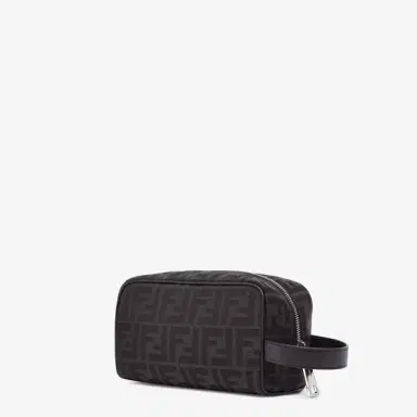 Fendi Small Ff Jacquard Toiletry Case | Thumbnail 2 Fendi Small Ff Jacquard Toiletry Case | Thumbnail 2