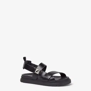 Fendi Sandals with interwoven bands and metal FF side buckle | Thumbnail 2 Fendi Sandals with interwoven bands and metal FF side buckle | Thumbnail 2