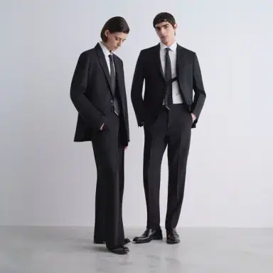 Fendi Tie with ivory jacquard Cuneo motif, a stylistic code | Thumbnail 3 Fendi Tie with ivory jacquard Cuneo motif, a stylistic code | Thumbnail 3