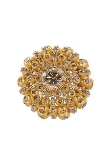 CICADA Brown Diamond Dome Ring | Thumbnail 6 CICADA Brown Diamond Dome Ring | Thumbnail 6