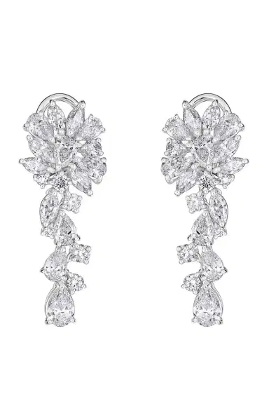 Zydo Diamond Dangling Earrings | Thumbnail 1 Zydo Diamond Dangling Earrings | Thumbnail 1