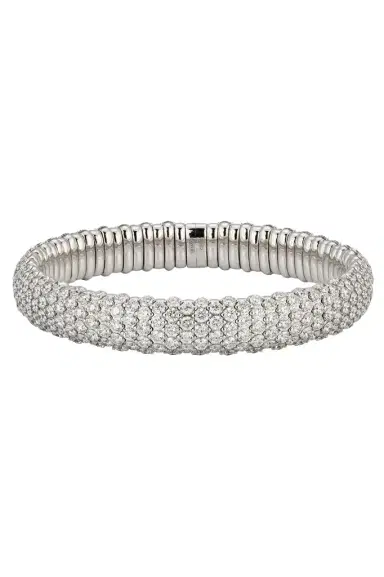Zydo Diamond Medium Domed Stretch Bracelet | Thumbnail 1 Zydo Diamond Medium Domed Stretch Bracelet | Thumbnail 1