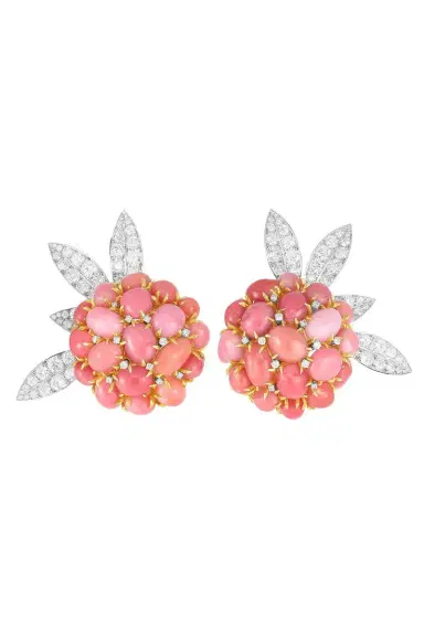 CICADA Pink Pearl Diamond Earrings | Thumbnail 1 CICADA Pink Pearl Diamond Earrings | Thumbnail 1