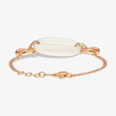 Damiani Damiani 18K Rose Gold Diamond Agate Bracelet by The Solist | Thumbnail 3 Damiani Damiani 18K Rose Gold Diamond Agate Bracelet by The Solist | Thumbnail 3