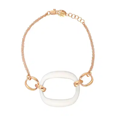 Damiani Damiani 18K Rose Gold Diamond Agate Bracelet by The Solist | Thumbnail 1 Damiani Damiani 18K Rose Gold Diamond Agate Bracelet by The Solist | Thumbnail 1