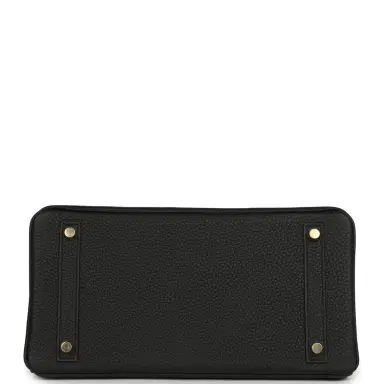 HERMÈS Hermes Birkin 30 Black Togo Gold Hardware | Thumbnail 6 HERMÈS Hermes Birkin 30 Black Togo Gold Hardware | Thumbnail 6