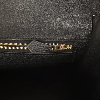 HERMÈS Hermes Birkin 30 Black Togo Gold Hardware | Thumbnail 9 HERMÈS Hermes Birkin 30 Black Togo Gold Hardware | Thumbnail 9