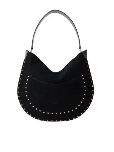 Isabel Marant Oskan Embellished Suede Shoulder Bag | Thumbnail 1 Isabel Marant Oskan Embellished Suede Shoulder Bag | Thumbnail 1