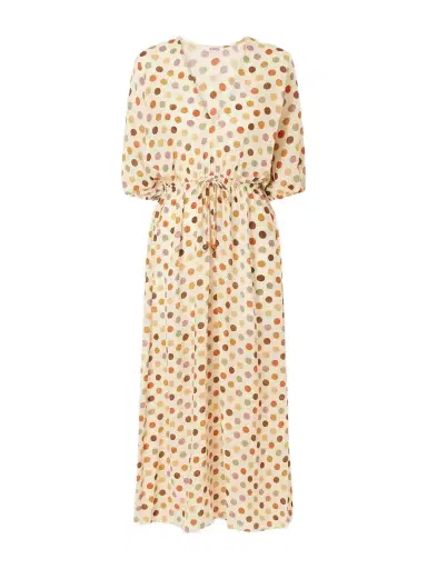 Eres Unexpected Polka-dot Silk-muslin Coverup | Thumbnail 1 Eres Unexpected Polka-dot Silk-muslin Coverup | Thumbnail 1