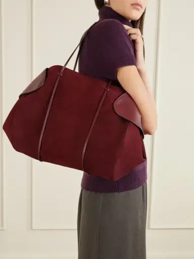 NEOUS Berenices Suede And Leather Tote | Thumbnail 2 NEOUS Berenices Suede And Leather Tote | Thumbnail 2