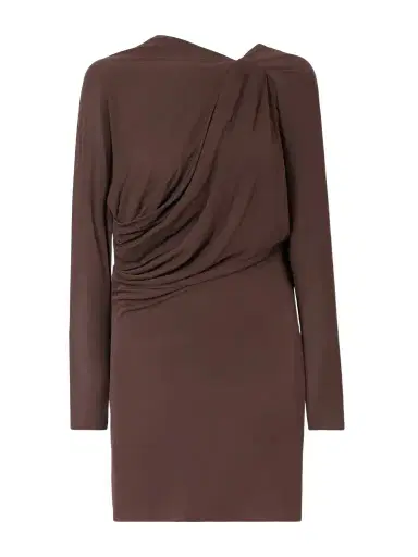 Alex Perry Open-back Draped Jersey Mini Dress | Thumbnail 1 Alex Perry Open-back Draped Jersey Mini Dress | Thumbnail 1