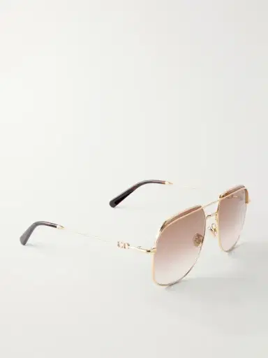DIOR Eyewear Petit Cd A1u Square-frame Gold-tone Sunglasses | Thumbnail 2 DIOR Eyewear Petit Cd A1u Square-frame Gold-tone Sunglasses | Thumbnail 2