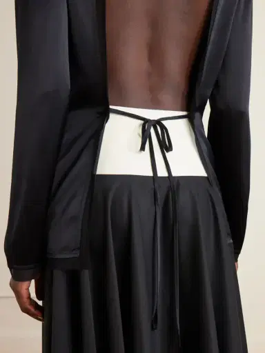 Abadia Pleated Cotton-poplin Midi Skirt | Thumbnail 5 Abadia Pleated Cotton-poplin Midi Skirt | Thumbnail 5