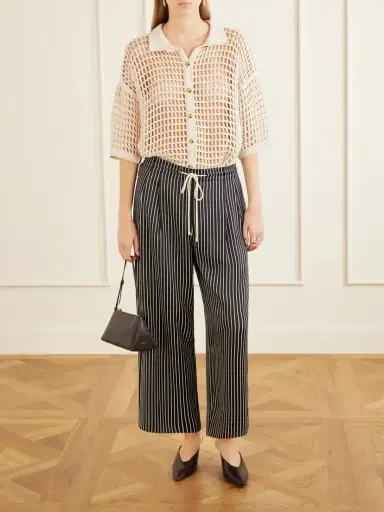 Maria McManus Balloon Drawstring Habotai Wide-leg Pants | Thumbnail 2 Maria McManus Balloon Drawstring Habotai Wide-leg Pants | Thumbnail 2
