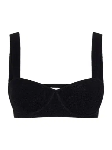 Galvan Nyx Ribbed Cropped Top | Thumbnail 1 Galvan Nyx Ribbed Cropped Top | Thumbnail 1