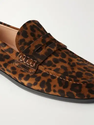 Gianvito Rossi George Nuit Leopard-print Suede Loafers | Thumbnail 5 Gianvito Rossi George Nuit Leopard-print Suede Loafers | Thumbnail 5