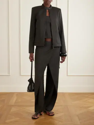 St. Agni Moto Wool-blend Jacket | Thumbnail 2 St. Agni Moto Wool-blend Jacket | Thumbnail 2