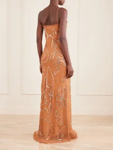 ALIX OF BOHEMIA Athens Paillette-embellished Silk-blend Maxi Dress | Thumbnail 3 ALIX OF BOHEMIA Athens Paillette-embellished Silk-blend Maxi Dress | Thumbnail 3