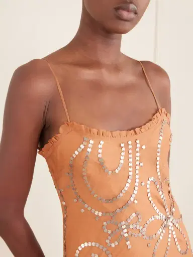 ALIX OF BOHEMIA Athens Paillette-embellished Silk-blend Maxi Dress | Thumbnail 5 ALIX OF BOHEMIA Athens Paillette-embellished Silk-blend Maxi Dress | Thumbnail 5