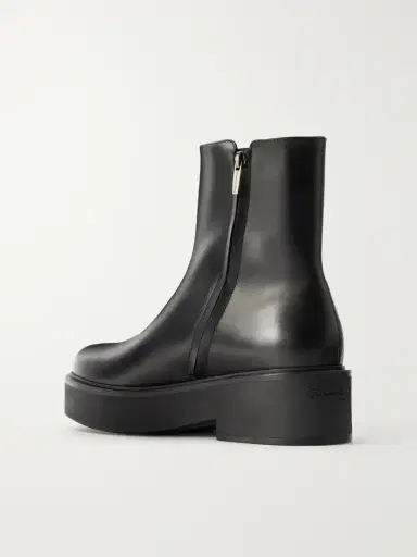 Gianvito Rossi Hiro Bootie Leather Ankle Boots | Thumbnail 3 Gianvito Rossi Hiro Bootie Leather Ankle Boots | Thumbnail 3