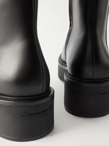 Gianvito Rossi Hiro Bootie Leather Ankle Boots | Thumbnail 5 Gianvito Rossi Hiro Bootie Leather Ankle Boots | Thumbnail 5