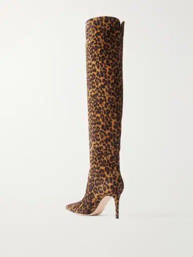 Gianvito Rossi Hansen Cuissard 85 Leopard-print Suede Over-the-knee Boots | Thumbnail 3 Gianvito Rossi Hansen Cuissard 85 Leopard-print Suede Over-the-knee Boots | Thumbnail 3