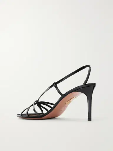 Aquazzura Talk To Me 75 Patent-leather Slingback Sandals | Thumbnail 3 Aquazzura Talk To Me 75 Patent-leather Slingback Sandals | Thumbnail 3