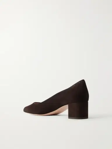 Gianvito Rossi Piper 45 Suede Pumps | Thumbnail 3 Gianvito Rossi Piper 45 Suede Pumps | Thumbnail 3