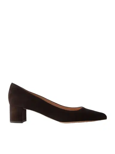 Gianvito Rossi Piper 45 Suede Pumps | Thumbnail 1 Gianvito Rossi Piper 45 Suede Pumps | Thumbnail 1