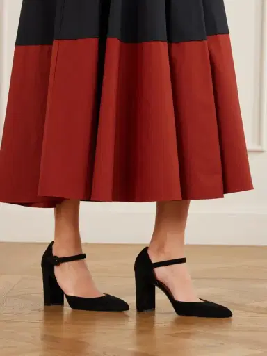 Gianvito Rossi 85 Suede Pumps | Thumbnail 2 Gianvito Rossi 85 Suede Pumps | Thumbnail 2