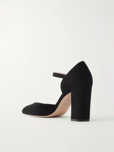 Gianvito Rossi 85 Suede Pumps | Thumbnail 3 Gianvito Rossi 85 Suede Pumps | Thumbnail 3