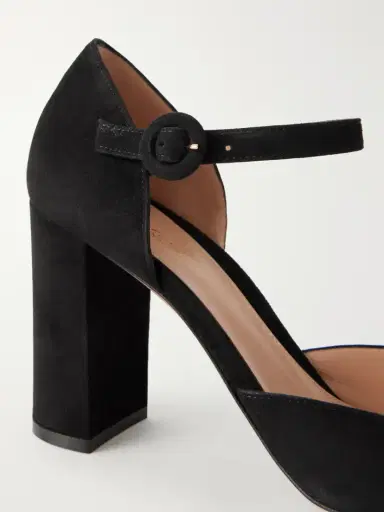 Gianvito Rossi 85 Suede Pumps | Thumbnail 5 Gianvito Rossi 85 Suede Pumps | Thumbnail 5