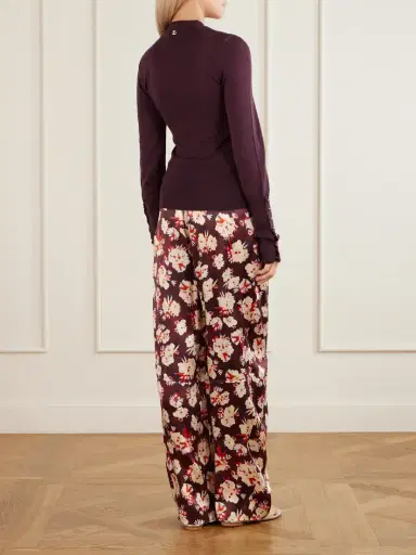 Rabanne Ribbed Embellished Wool And Silk-blend Sweater | Thumbnail 4 Rabanne Ribbed Embellished Wool And Silk-blend Sweater | Thumbnail 4