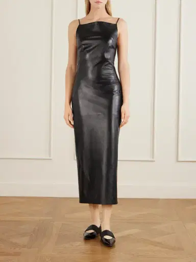 Givenchy Leather Midi Dress | Thumbnail 2 Givenchy Leather Midi Dress | Thumbnail 2
