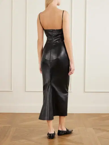 Givenchy Leather Midi Dress | Thumbnail 3 Givenchy Leather Midi Dress | Thumbnail 3