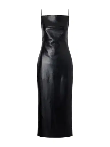 Givenchy Leather Midi Dress | Thumbnail 1 Givenchy Leather Midi Dress | Thumbnail 1