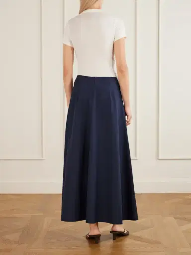 Citizens of Humanity Emi Cotton-poplin Midi Skirt | Thumbnail 3 Citizens of Humanity Emi Cotton-poplin Midi Skirt | Thumbnail 3